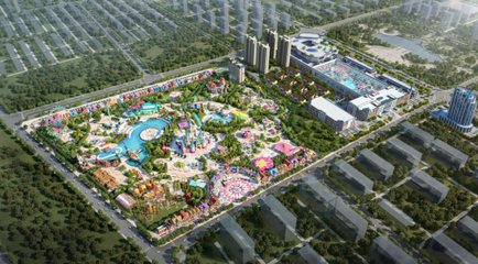 华北首座大型室内温泉水乐园开业 引发打卡潮